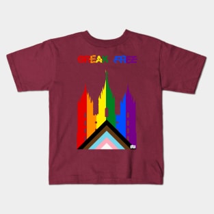 Break Free LGBT+ Kids T-Shirt